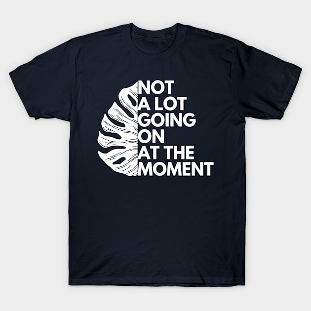 Not A Lot Going On At The Moment T-Shirt by Owl Canvas